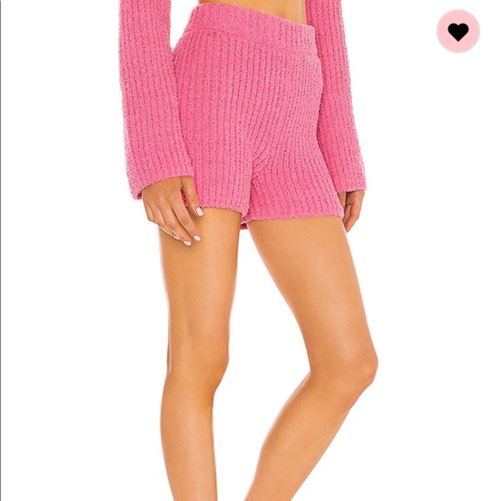 X REVOLVE ONE GREY DAY BARBIE SHORTS